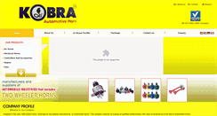 Desktop Screenshot of kobrahorns.com